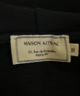 MAISON KITSUNE（メゾンキツネ）パーカー 黒 サイズ:XL メンズ/2200608282022