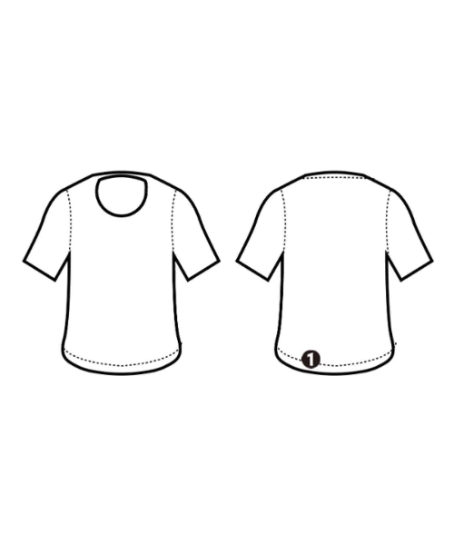 MAISON KITSUNE（メゾンキツネ）Tシャツ・カットソー グレー サイズ:XS メンズ/2200606664042