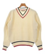 MAISON KITSUNE（メゾンキツネ）ニット・セーター ベージュ サイズ:XS メンズ/2200620164139
