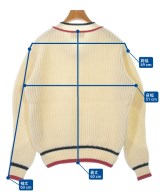 MAISON KITSUNE（メゾンキツネ）ニット・セーター ベージュ サイズ:XS メンズ/2200620164139