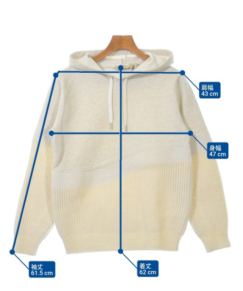 MAISON KITSUNE（メゾンキツネ）ニット・セーター ベージュ サイズ:XS メンズ/2200620164146