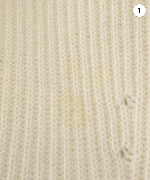 MAISON KITSUNE（メゾンキツネ）ニット・セーター ベージュ サイズ:XS メンズ/2200620164146