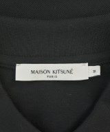 MAISON KITSUNE（メゾンキツネ）ポロシャツ 黒 サイズ:M メンズ/2200607630022