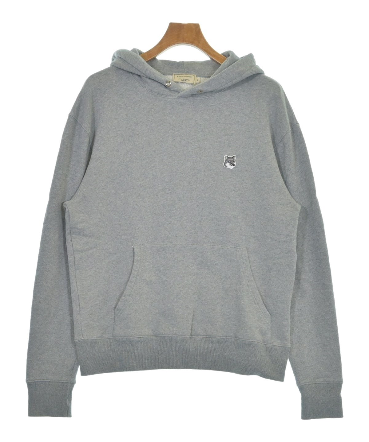 MAISON KITSUNE パーカー グレー M 【公式通販】