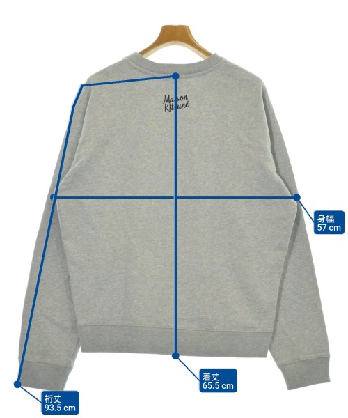 MAISON KITSUNE（メゾンキツネ）スウェット グレー サイズ:M メンズ/2200670326037