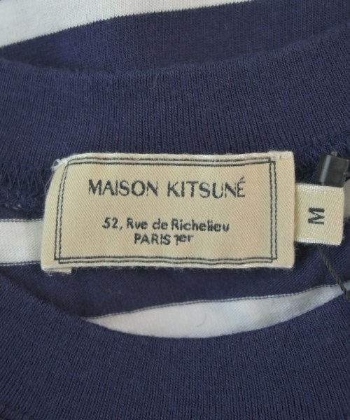 MAISON KITSUNE（メゾンキツネ）Tシャツ・カットソー 紺 サイズ:M メンズ/2200671751012