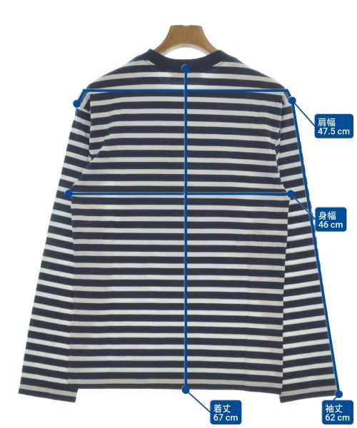 MAISON KITSUNE（メゾンキツネ）Tシャツ・カットソー 紺 サイズ:M メンズ/2200671751012