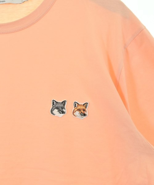 MAISON KITSUNE（メゾンキツネ）Tシャツ・カットソー ピンク サイズ:XL メンズ/2200675322041