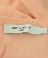 MAISON KITSUNE（メゾンキツネ）Tシャツ・カットソー ピンク サイズ:XL メンズ/2200675322041