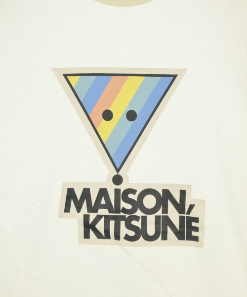 MAISON KITSUNE（メゾンキツネ）Tシャツ・カットソー 白 サイズ:S メンズ/2200676366020