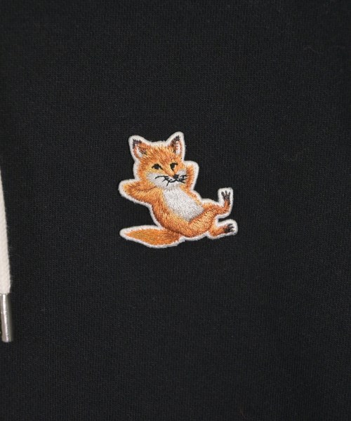MAISON KITSUNE（メゾンキツネ）パーカー 黒 サイズ:XL メンズ/2200667175051