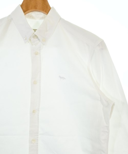 MAISON KITSUNE（メゾンキツネ）カジュアルシャツ 白 サイズ:38(S位) メンズ/2200677136110