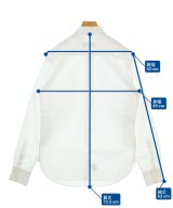 MAISON KITSUNE（メゾンキツネ）カジュアルシャツ 白 サイズ:38(S位) メンズ/2200677136110