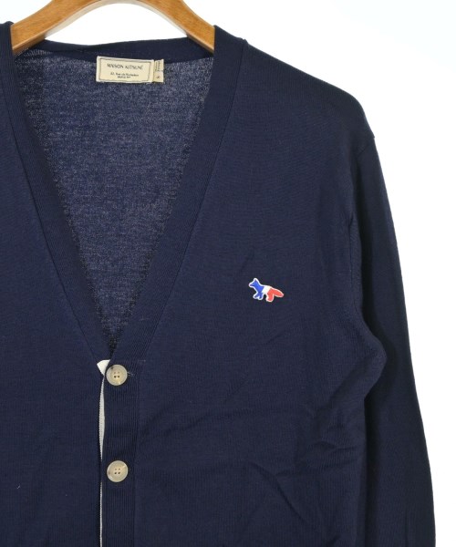 MAISON KITSUNE（メゾンキツネ）カーディガン 紺 サイズ:S メンズ/2200677184012