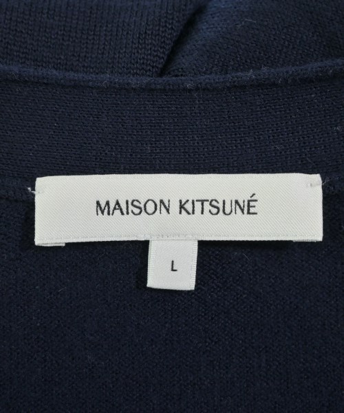 MAISON KITSUNE（メゾンキツネ）カーディガン 紺 サイズ:L メンズ/2200677965017