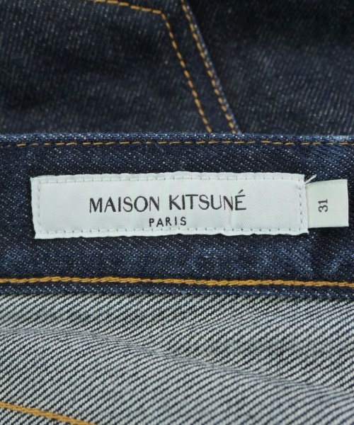 MAISON KITSUNE（メゾンキツネ）デニムパンツ 紺 サイズ:31(M位) メンズ/2200677965024