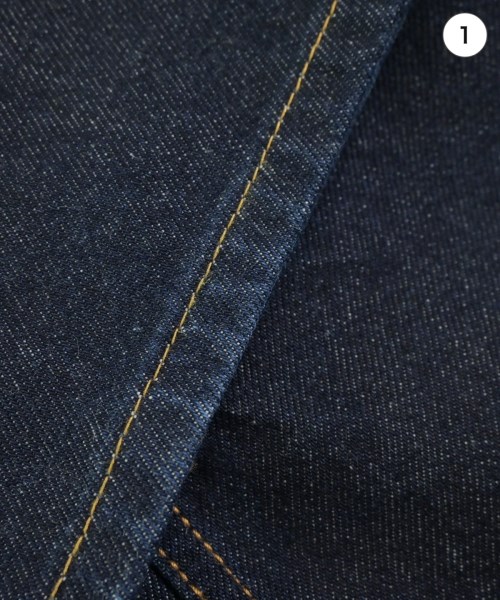 MAISON KITSUNE（メゾンキツネ）デニムパンツ 紺 サイズ:31(M位) メンズ/2200677965024