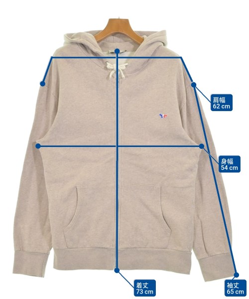 MAISON KITSUNE（メゾンキツネ）パーカー ベージュ サイズ:XXL メンズ/2200677965031