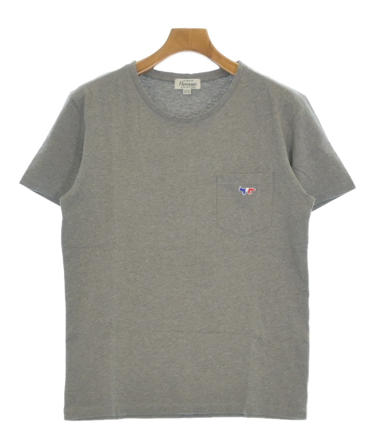 MAISON KITSUNE（メゾンキツネ）Tシャツ・カットソー グレー サイズ:M