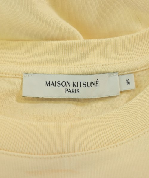 MAISON KITSUNE（メゾンキツネ）Tシャツ・カットソー 黄 サイズ:XS メンズ/2200675163057