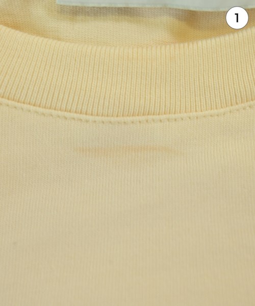 MAISON KITSUNE（メゾンキツネ）Tシャツ・カットソー 黄 サイズ:XS メンズ/2200675163057