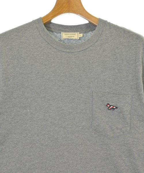 MAISON KITSUNE（メゾンキツネ）Tシャツ・カットソー グレー サイズ:S メンズ/2200675461023
