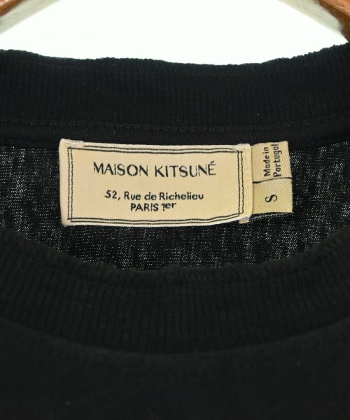 MAISON KITSUNE（メゾンキツネ）Tシャツ・カットソー 黒 サイズ:S メンズ/2200678975176