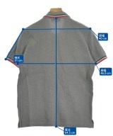 MAISON KITSUNE（メゾンキツネ）ポロシャツ グレー サイズ:S メンズ/2200678975336