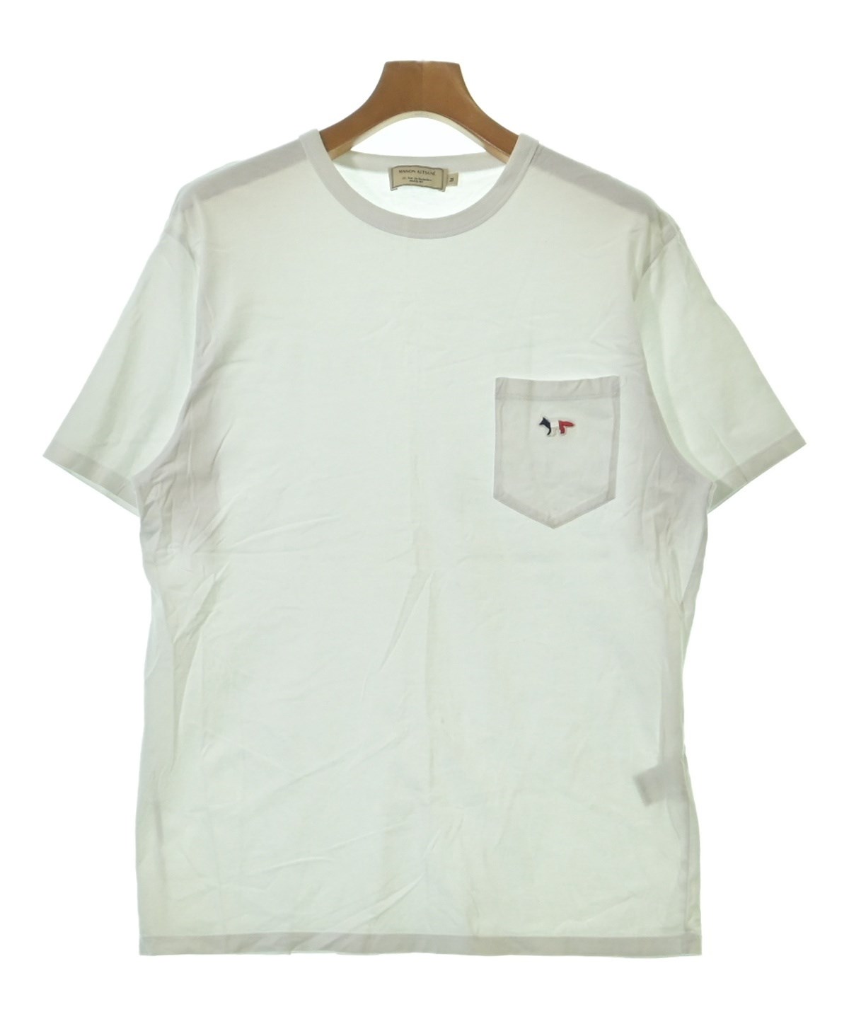 MAISON KITSUNE（メゾンキツネ）Tシャツ・カットソー 白 サイズ:M 