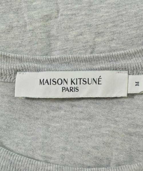 MAISON KITSUNE（メゾンキツネ）Tシャツ・カットソー グレー サイズ:M メンズ/2200673519054