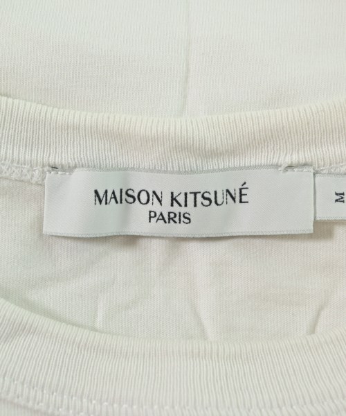 MAISON KITSUNE（メゾンキツネ）Tシャツ・カットソー 白 サイズ:M メンズ/2200673519061