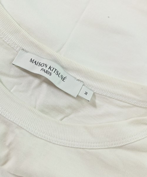 MAISON KITSUNE（メゾンキツネ）Tシャツ・カットソー 白 サイズ:M メンズ/2200673519061