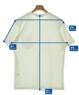 MAISON KITSUNE（メゾンキツネ）Tシャツ・カットソー 白 サイズ:M メンズ/2200673519061