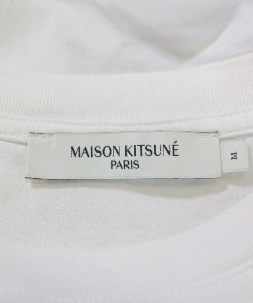 MAISON KITSUNE（メゾンキツネ）Tシャツ・カットソー 白 サイズ:M メンズ/2200674091092