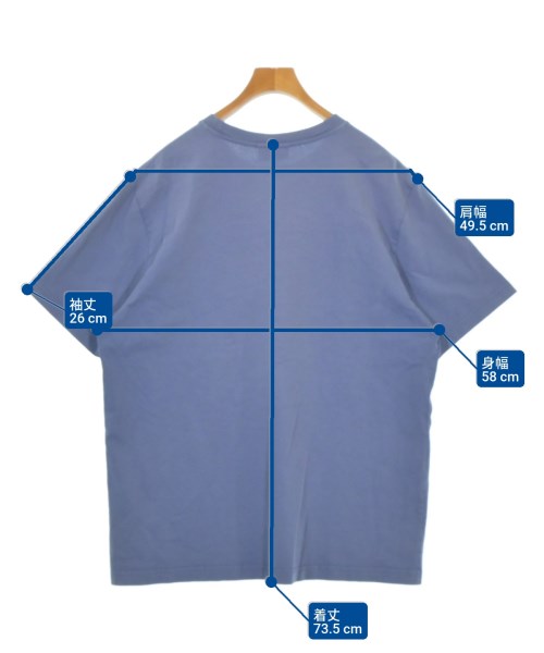 MAISON KITSUNE（メゾンキツネ）Tシャツ・カットソー 青 サイズ:XL メンズ/2200681409057