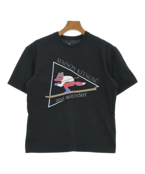 MAISON KITSUNE(メゾンキツネ)Tシャツ・カットソー 黒 サイズ:1(S位)/2200676575538