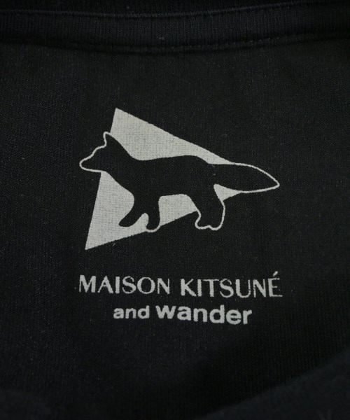 MAISON KITSUNE（メゾンキツネ）Tシャツ・カットソー 黒 サイズ:1(S位) メンズ/2200676575538