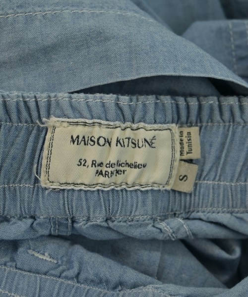 MAISON KITSUNE（メゾンキツネ）ショートパンツ 青 サイズ:S メンズ/2200682053037