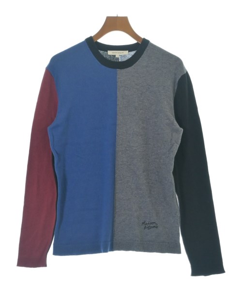 MAISON KITSUNE(メゾンキツネ)ニット・セーター 青 サイズ:XS/2200693626022