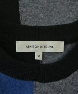 MAISON KITSUNE（メゾンキツネ）ニット・セーター 青 サイズ:XS メンズ/2200693626022
