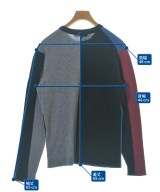 MAISON KITSUNE（メゾンキツネ）ニット・セーター 青 サイズ:XS メンズ/2200693626022