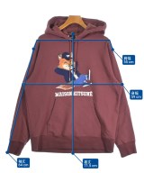 MAISON KITSUNE（メゾンキツネ）パーカー 赤 サイズ:M メンズ/2200693627012