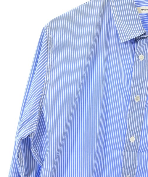 MAISON KITSUNE（メゾンキツネ）カジュアルシャツ 青 サイズ:M メンズ/2200693627050