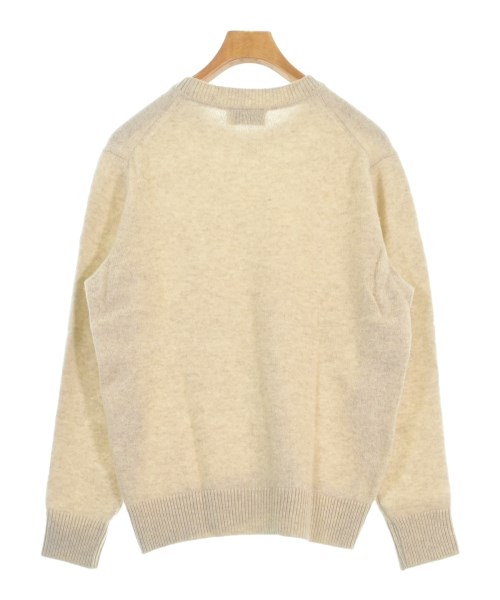 MAISON KITSUNE（メゾンキツネ）ニット・セーター ベージュ サイズ:M メンズ/2200687417070
