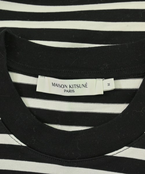 MAISON KITSUNE（メゾンキツネ）Tシャツ・カットソー 黒 サイズ:M メンズ/2200691870496