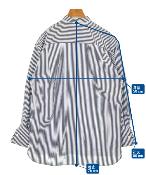 MAISON KITSUNE（メゾンキツネ）カジュアルシャツ 白 サイズ:XS レディース/2200690866179