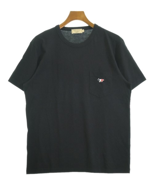 MAISON KITSUNE(メゾンキツネ)Tシャツ・カットソー 黒 サイズ:L/2200692103241