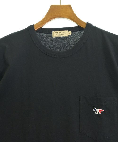 MAISON KITSUNE（メゾンキツネ）Tシャツ・カットソー 黒 サイズ:L メンズ/2200692103241