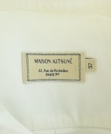 MAISON KITSUNE（メゾンキツネ）カジュアルシャツ 白 サイズ:37(XS位) メンズ/2200697918253