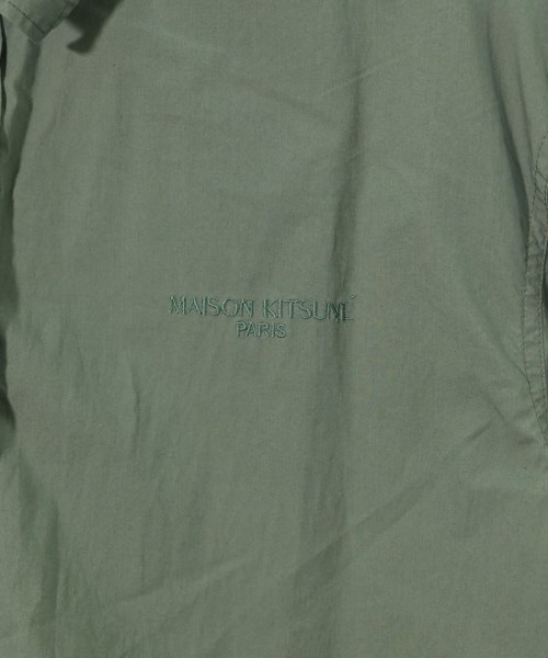 MAISON KITSUNE（メゾンキツネ）カジュアルシャツ 緑 サイズ:40(L位) メンズ/2200698176058